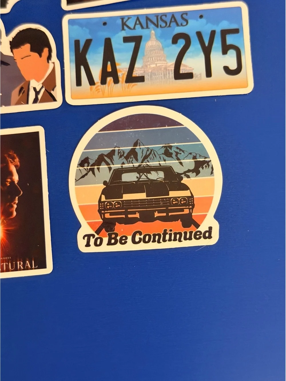 Sticker /decal set of 6. Supernatural waterproof